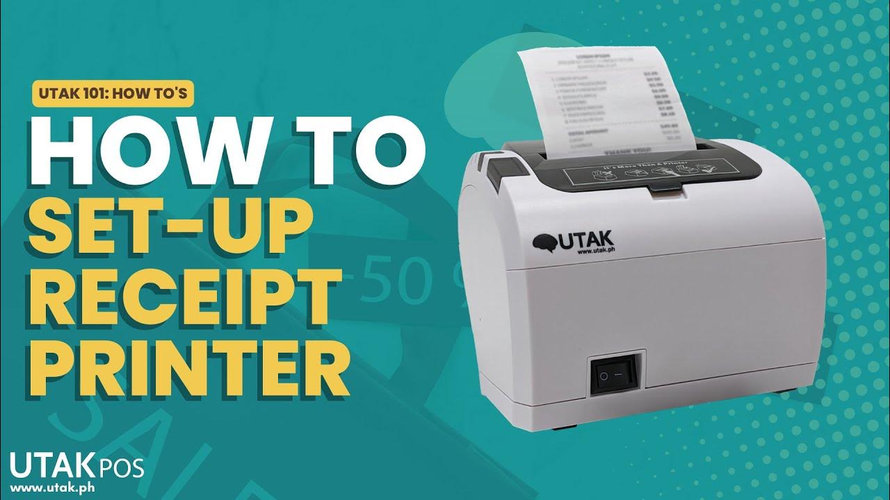  how to set up receipt printer youtube