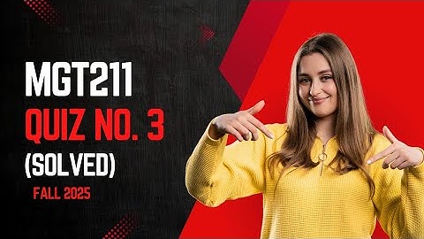 MGT211 Quiz 3 (Solved) Fall 2025 | The Web Cookies