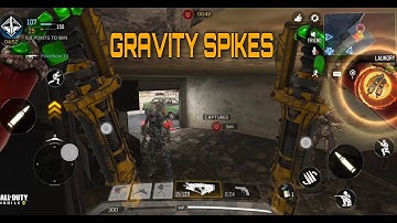 Gravity Spikes Operator Skill Gameplay | Call Of Duty Mobile