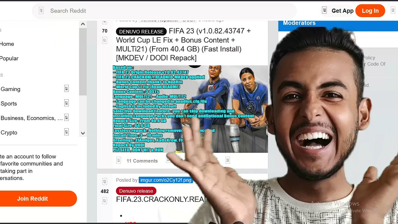 Replying to @Dark kim Good news FIFA23 has been cracked #bigdav33d #, how to download fifa 23 on pc