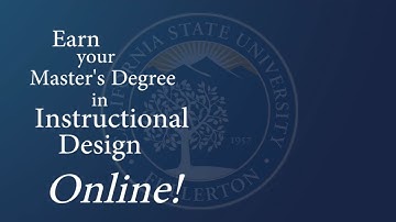 MSIDT Informational Video CSU Fullerton