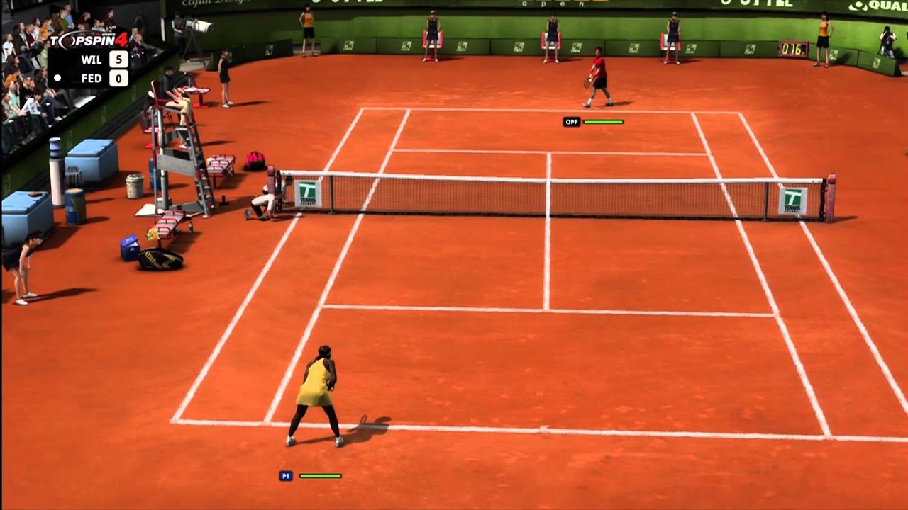 Top Spin 4 - Roger Federer vs. Serena Williams