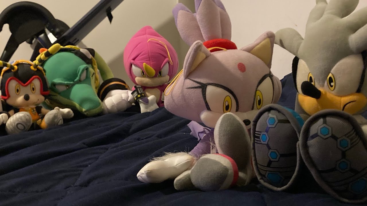 Плюшевая игрушка Соник: Медовый месяц Сильвера и Блейз