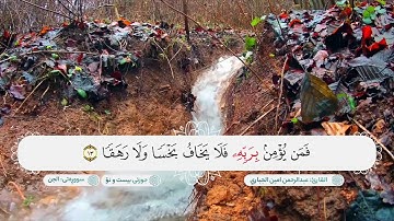سورة الجن ترتيل رائع وحزین بصوت القارئ عبدالرحمن امين الجباري