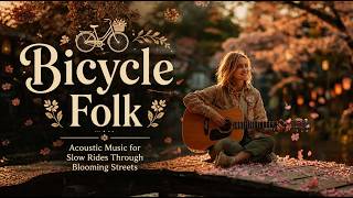 🚲🌸 Bicycle Folk | Acoustic Music for Slow Rides Through Blooming Streets screenshot 3