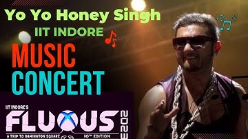 Yo Yo Honey Singh Live in IIT INDORE || Fluxus 2023 || @YoYoHoneySingh  #iitindore #yoyo #vibes