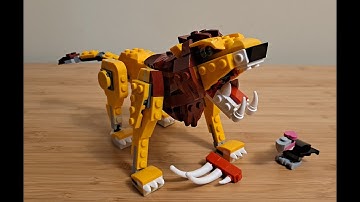 LEGO Creator 3in1 - Wild Lion - Speed Build