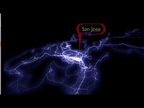 GPS Tracks in 3D