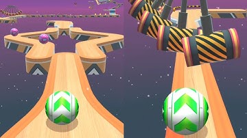 Sky Rolling Ball 3D All Leves Gameplay Android Part 560