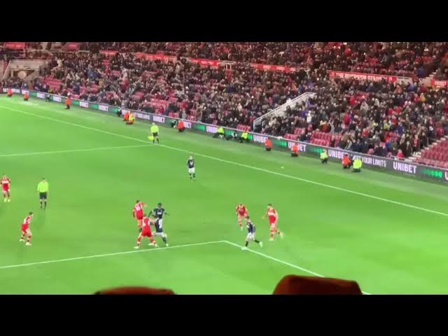 Middlesbrough 1-0 Millwall highlights - Marcus Forss goal sends Boro fourth  in the Championship - Teesside Live