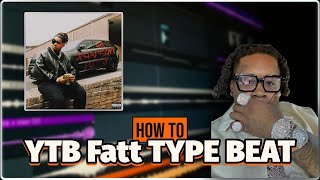 How I Made This HARD Beat For YTB FATT, He RAPPED On it ! | Fl Studio Tutorial screenshot 5