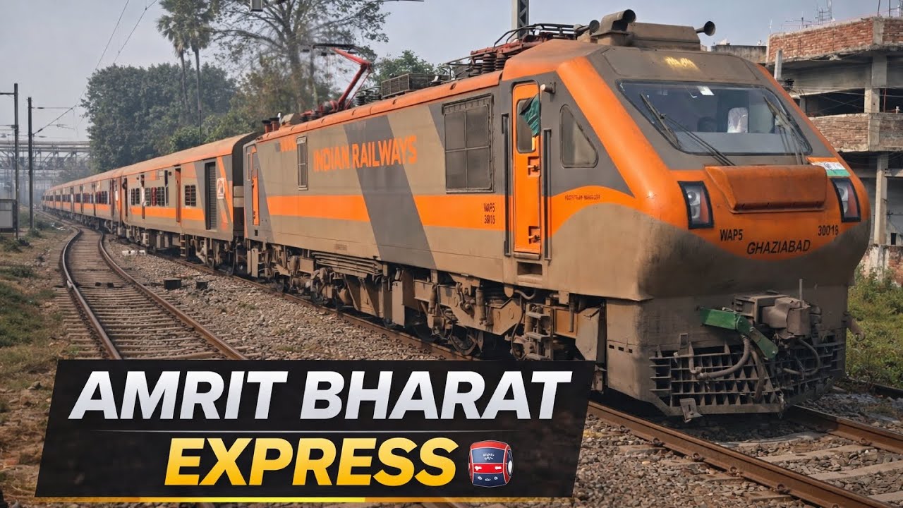 Amrit Bharat Express: Patna to Delhi! 🚆🔥