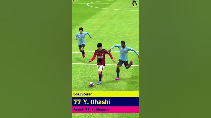 An awesome 1v1 efootball match in J. League competition #efootball #jleague