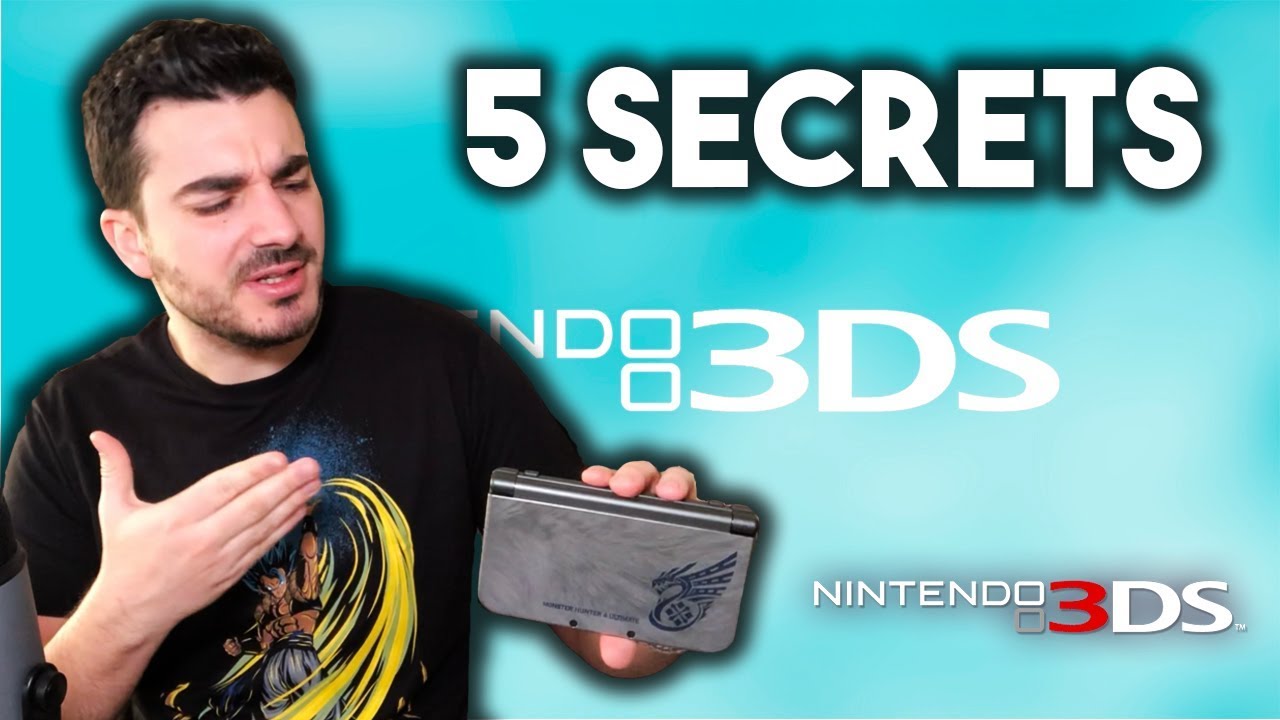 5 SECRETS CACHÉS SUR LA NINTENDO 3DS! YouTube