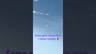 “Caught the rocket with my favorite person full circle moment 😭 #RocketLaunch #SpaceX #Florida”