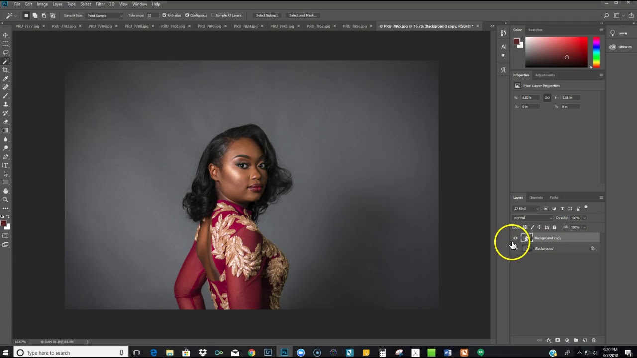 easy-way-to-smooth-the-backdrop-in-photoshop-cc-youtube