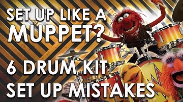 6 Common Drum Kit Set-Up Mistakes & How to Avoid Them! | Drum Dog