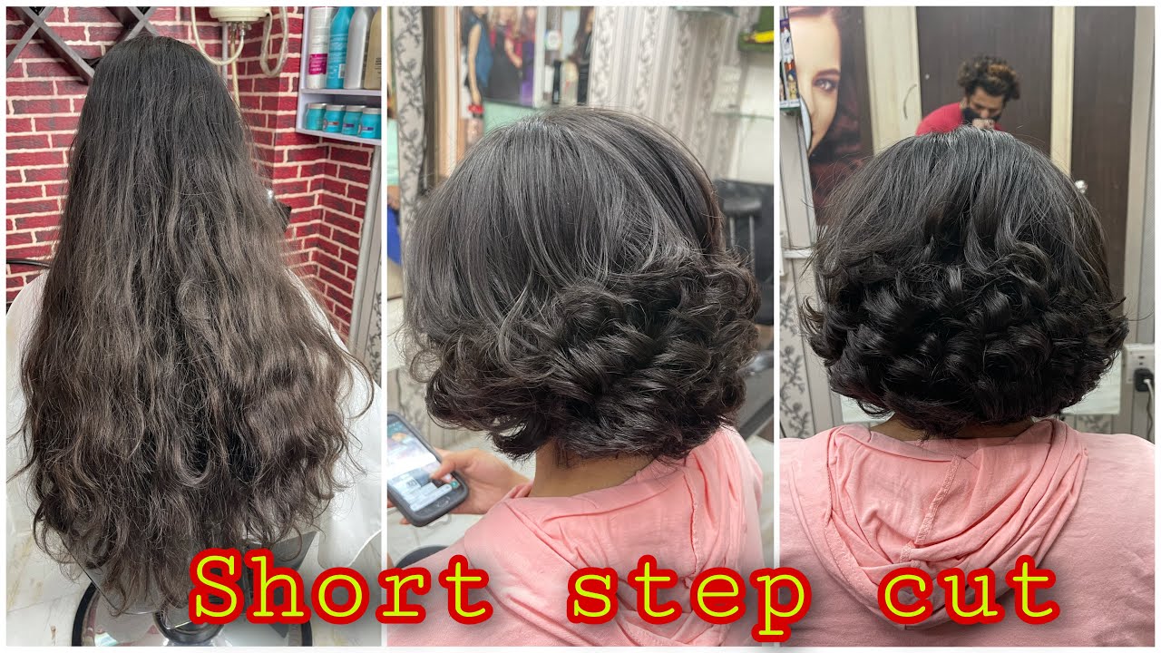 Perfect Short Layered haircut for women - How to cut a Textured short hair  - YouTube