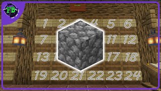 1728 Cobblestone - Minecraft Challenges Advent Calendar Day 16 - Forever Bedrock SMP