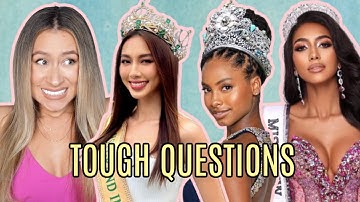 Pageant Interview Questions & On Stage Questions Ep. 5