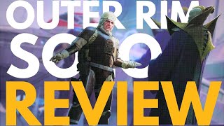 First Impression of Star Wars Outer Rim with Unfinished Business Expansion | Solo Board Game Review