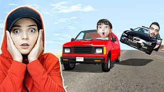 POLİS ARACI SÜRDÜK VE SUÇLULARI YAKALADIK !! 😱 BeamNG Drive screenshot 3