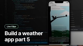 Iterate on your weather app's design. Rive + React Native