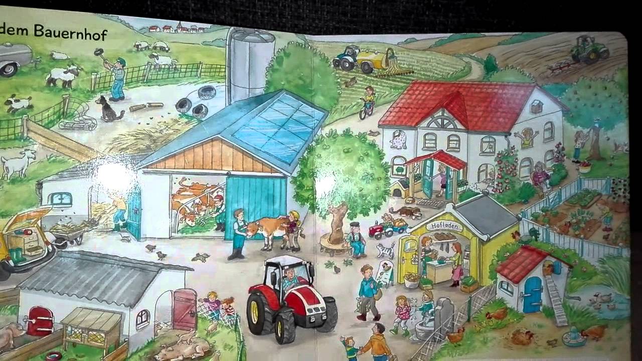 Tiptoi,mein großes,Wimmelbuch.Auf dem Bauernhof - YouTube