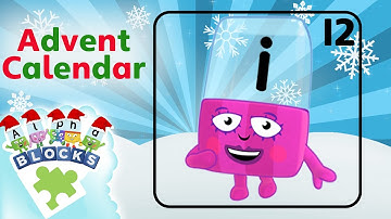 Alphablocks #Christmas Calendar! - I 🎄 | Video Advent Calendar | Learn to Read