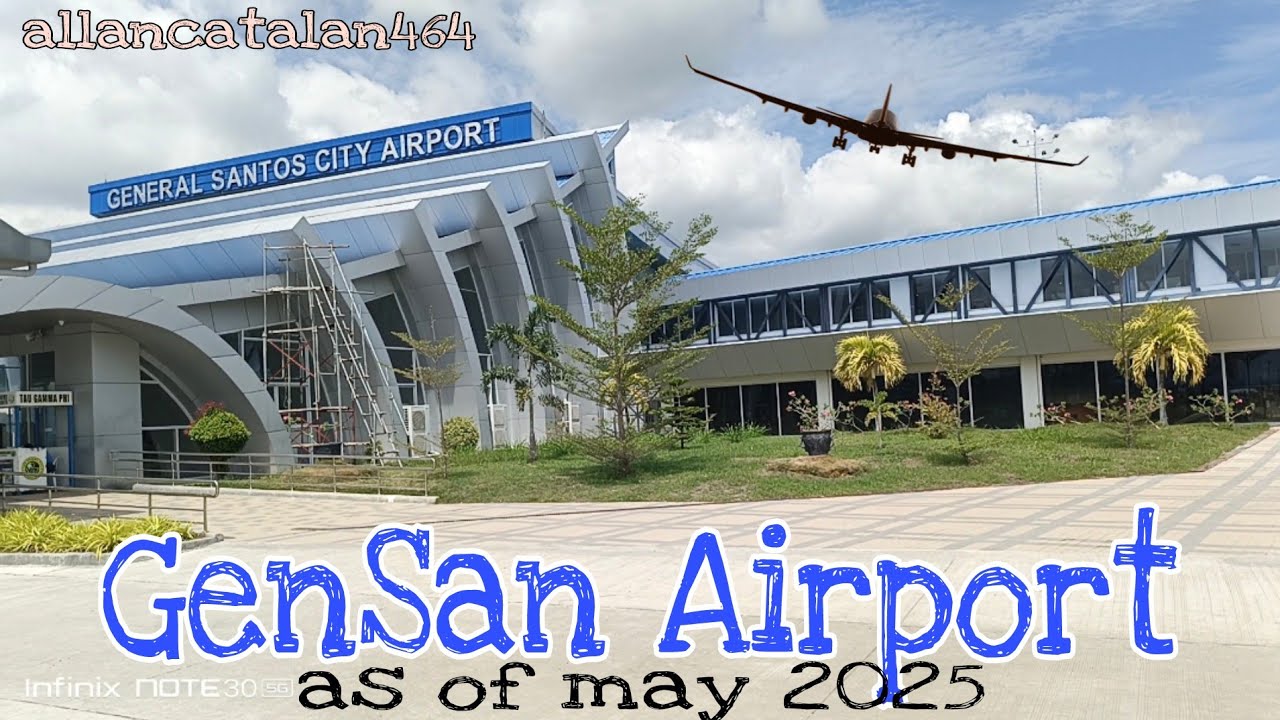 GenSan City Airport | Full Image of PAL-PR 2358 Bound for CEBU 🛫🛬🛫🛬