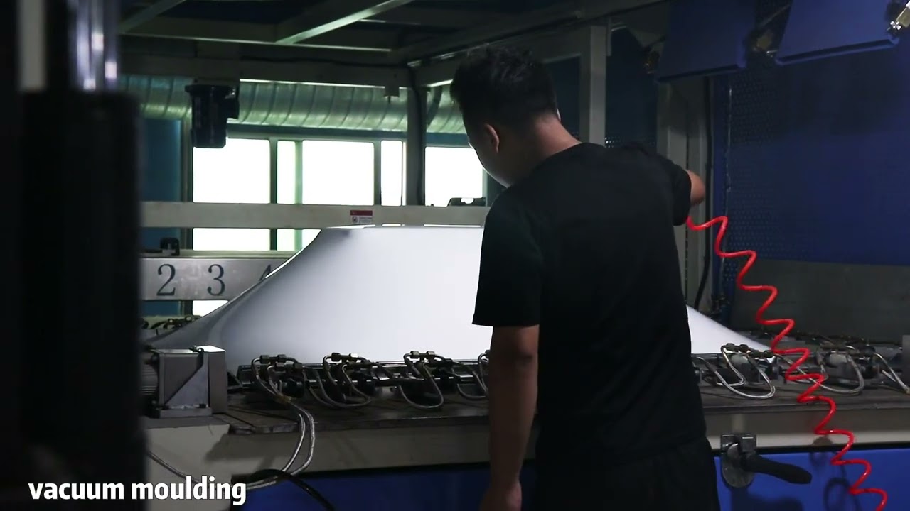 PS Foam Plastic Lunch Box Thermoforming Making Machine Hamburger Fast Food Box Vacuum Forming