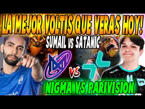 NIGMA GALAXY vs PARIVISION [BO1] - SUMAIL vs SATANIC - BLAST Slam II DOTA 2