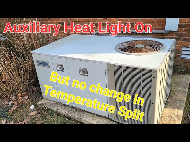 hvac emergency heat not working