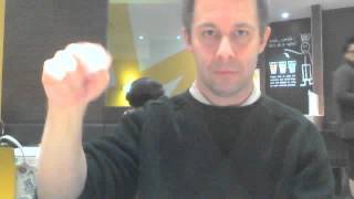 ASL sign for "Scorpion"