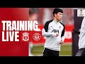 LIVE TRAINING: Liverpool preparations ahead of UEFA Europa League vs Toulouse