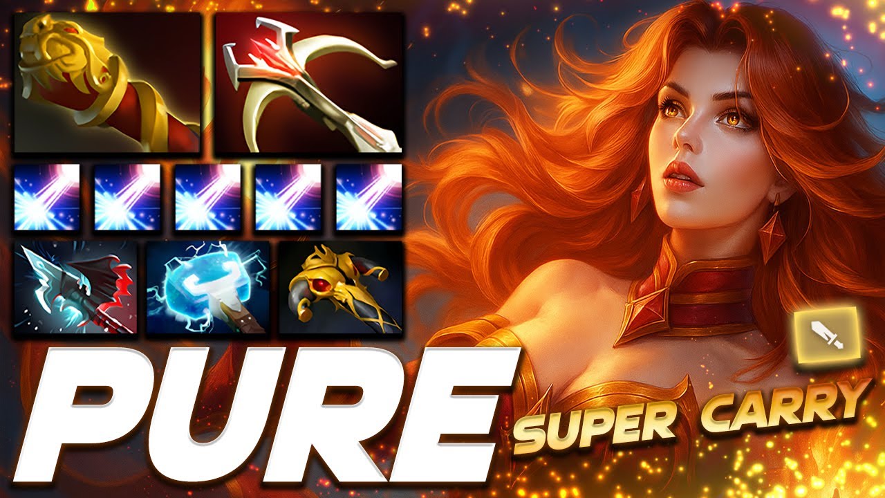 Pure Lina Super Carry - Dota 2 Pro Gameplay [Watch & Learn]