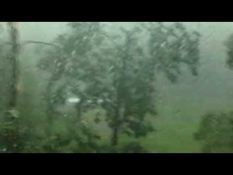 Ураган в Минске валит деревья.13.07.2016