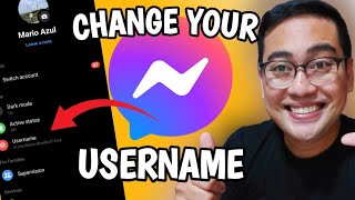 PAANO PALITAN ANG USERNAME SA MESSENGER ACCOUNT - Baka Hindi Mo Pa Alam