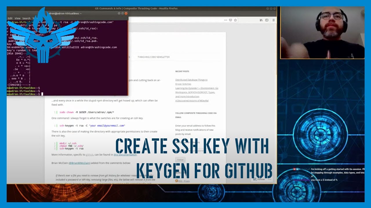 Quick Spot - Create SSH Key with Keygen for Github
