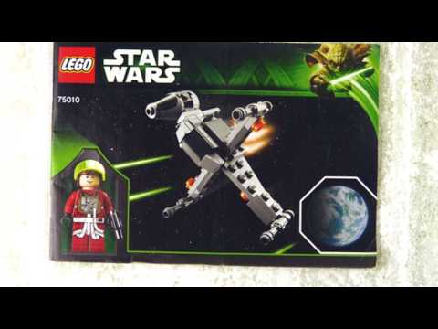 How To Build LEGO Star Wars B-Wing Starfighter and Planet Endor Set ...