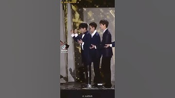 funny moment /🏆 when #btob came up to receive the award together pt.1 #shorts