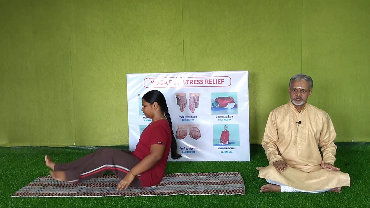 03 - குழந்தை நேராக படுத்த நிலை - அர்த்த ஹலாசனம்