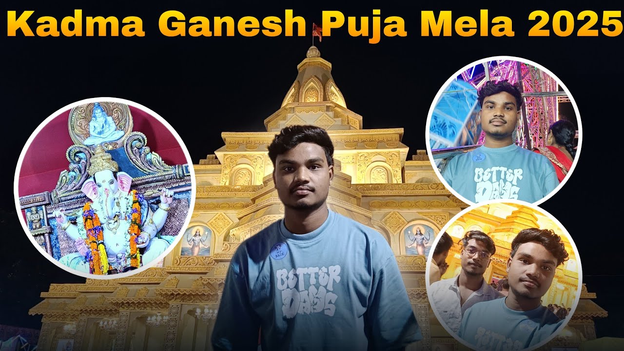 Kadma Ganesh Puja Mela 2025 🤩 | Kadma Ganesh Mela #vlog #ganeshpujavlog 