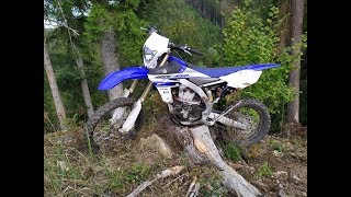 Yamaha WR 450 F 2016 first ride