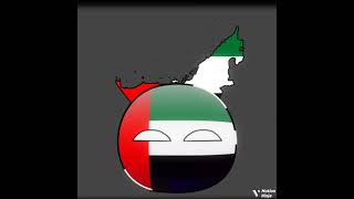 'Everything is perfect here' - UAE / Countryballs #countryballs#history #trending#edit#uae#subscribe