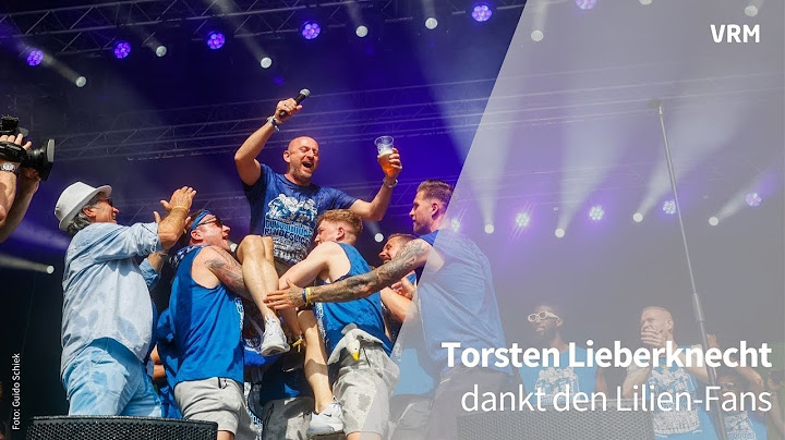 Lilien feiern: Torsten Lieberknecht dankt Fans