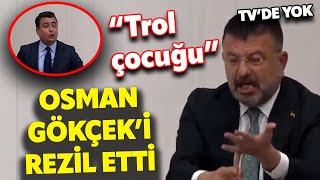 Veli Ağbaba Meclis'te AKP'li Osman Gökçek'i sataştığına pişman etti! "Trol çocuğu!"