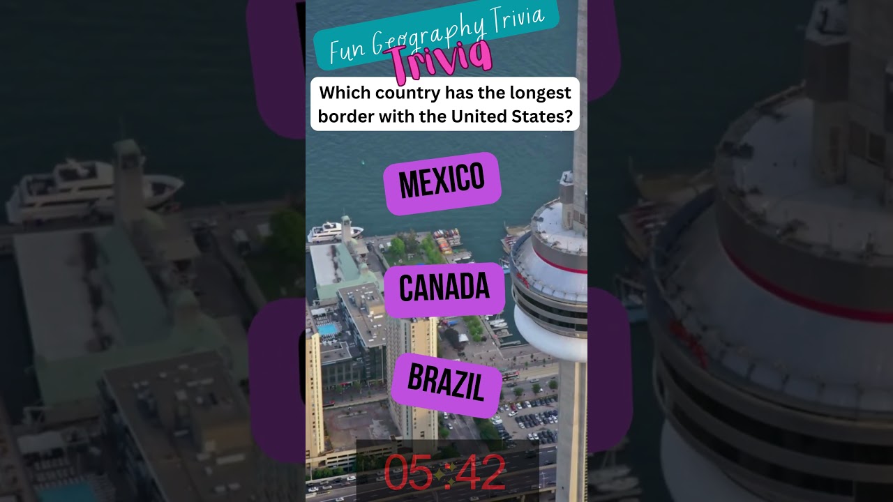 Fun Geography Trivia What 2 Countries Border on Stupidity? 