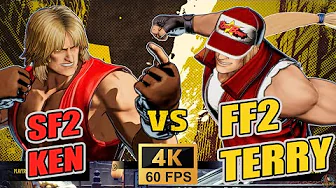 Classic Ken Vs Classic Terry - FATAL FURY COTW 4K 60FPS Match