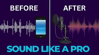 How to Record Studio Quality Voice for Free Without a Good Mic Using AI! | Enhance Voice Quality
